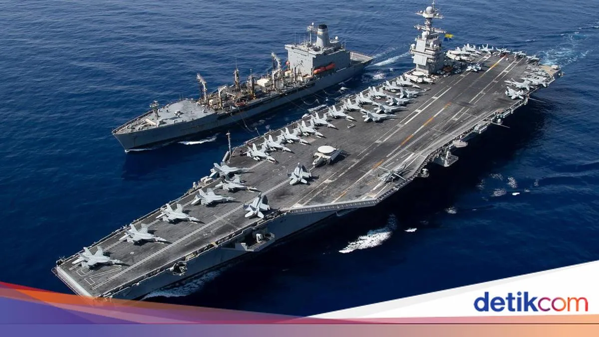 Kapal Induk Terbesar AS, USS Gerald R. Ford, Dikirim ke Timur Tengah