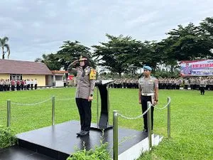 Wakapolres Prabumulih Pimpin Upacara Hari Kesadaran Nasional 2026