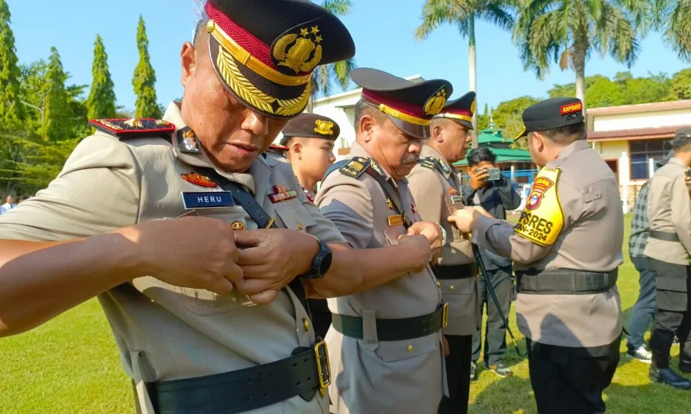 Empat Pejabat Utama Polres Banjarbaru Alami Rotasi Jabatan