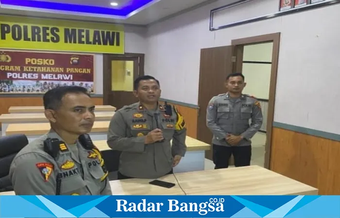 Polres Melawi Siapkan Pengamanan Natal dan Tahun Baru Melalui Pemantauan Digital