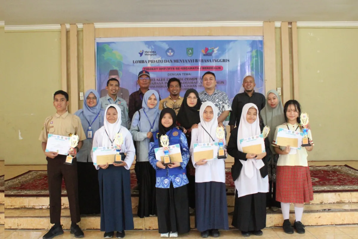 MGMP Bengkalis Rayakan Hari Pendidikan Nasional dengan Lomba Bahasa Inggris