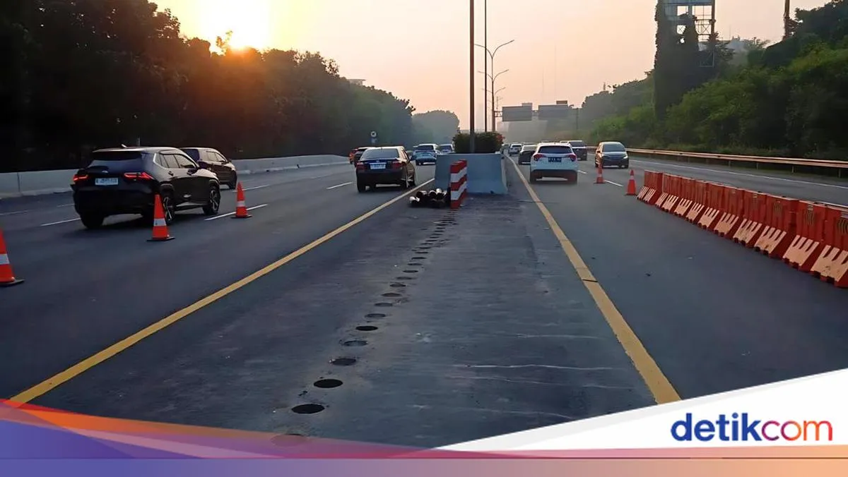 Pindahnya Pintu Masuk Contraflow di Tol Tangerang Menuju Tomang
