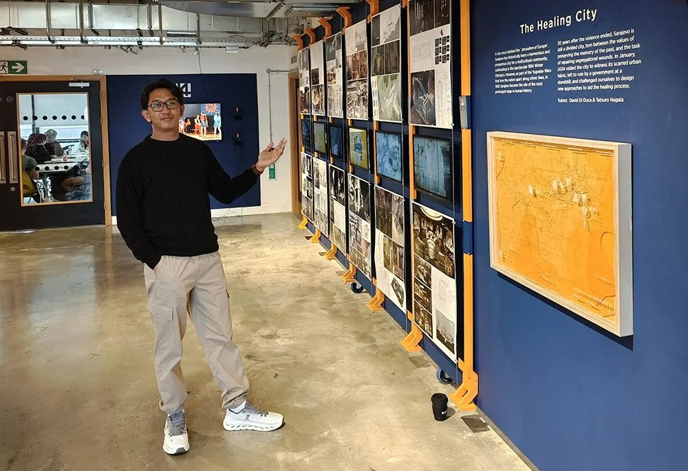 Ikhsan Hasbi, Alumnus USK, Dapat Beasiswa LPDP untuk Studi Urban Design di UCL