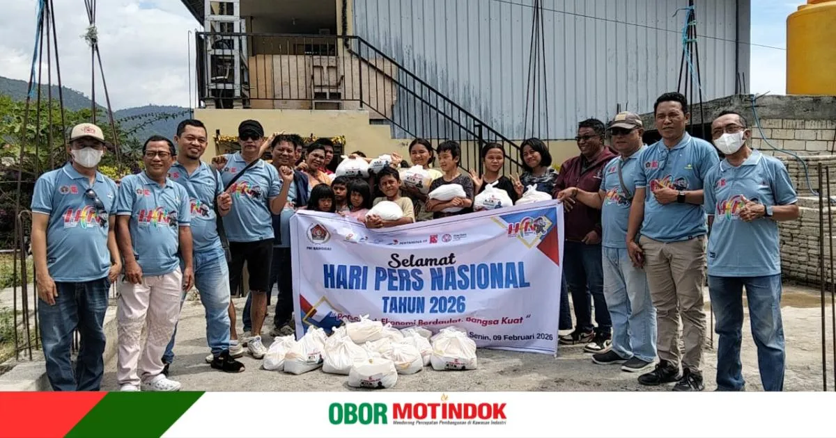 PWI Banggai Rayakan Hari Pers Nasional dengan Bakti Sosial di Tiga Panti Asuhan