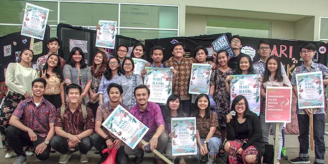 Unpar Lestarikan Batik melalui Perayaan Bersama Warga