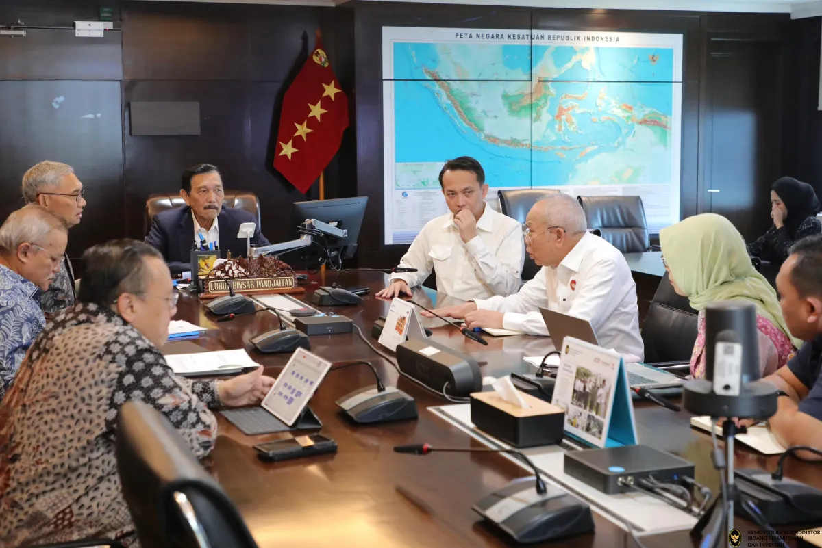 Pertemuan Menko Luhut dengan Dirjen Kekayaan Negara terkait Agenda ADP