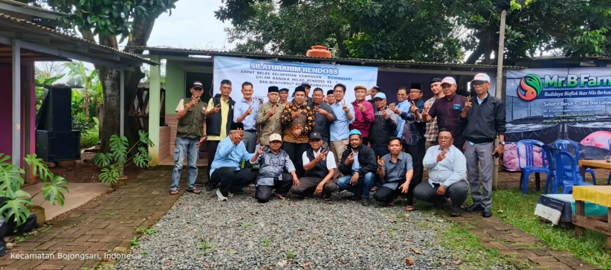RENDOSS Rayakan Satu Tahun Kepemimpinan Supian Suri di Depok