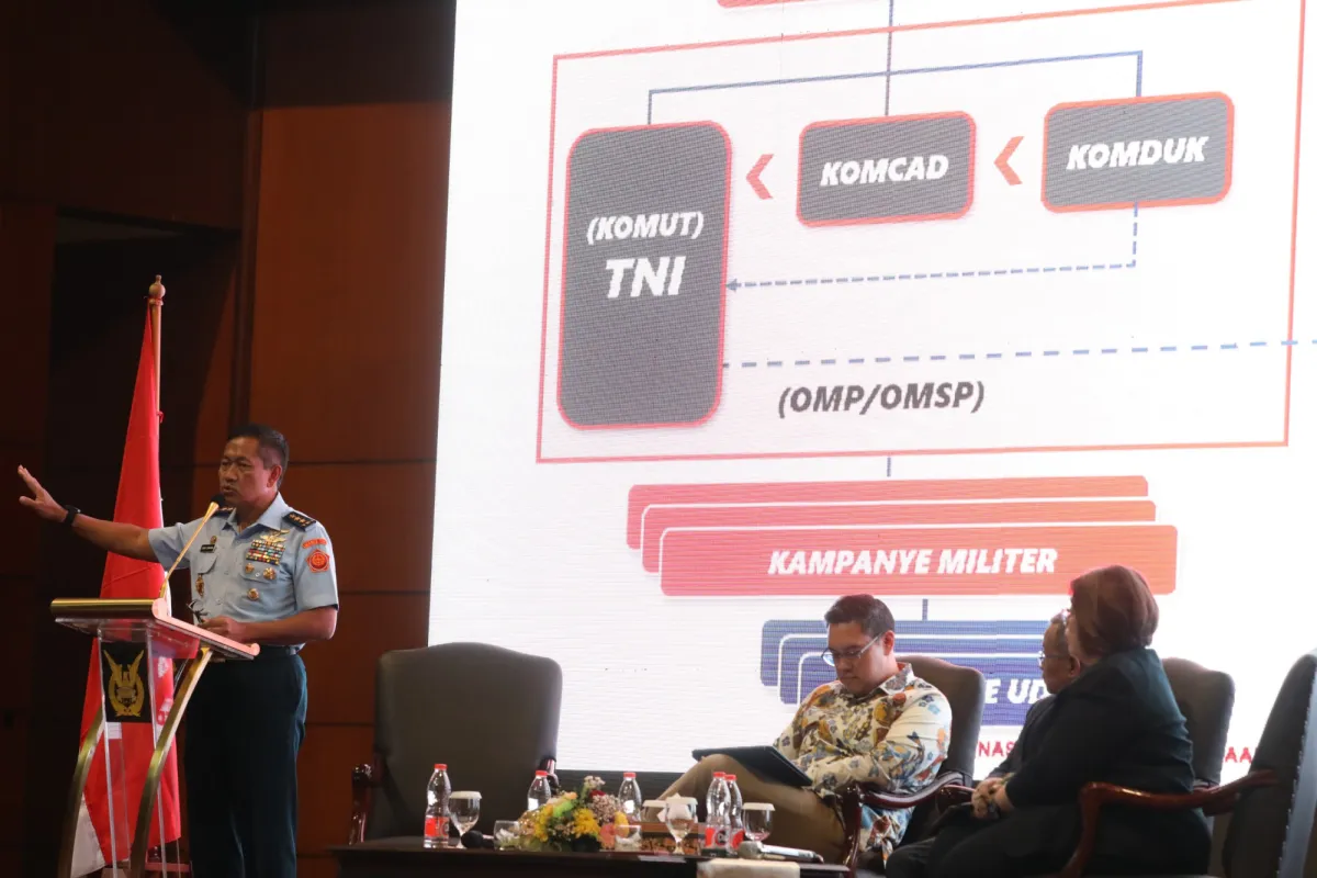Sekjen Kemhan Jadi Panelis pada Seminar Nasional Kedirgantaraan 2023