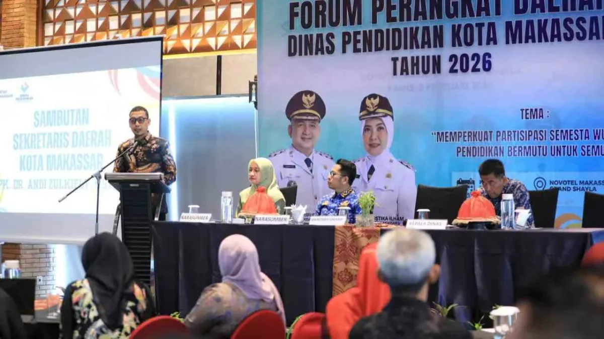 Forum Dinas Pendidikan Makassar Tentukan Arah Program Pendidikan 2027