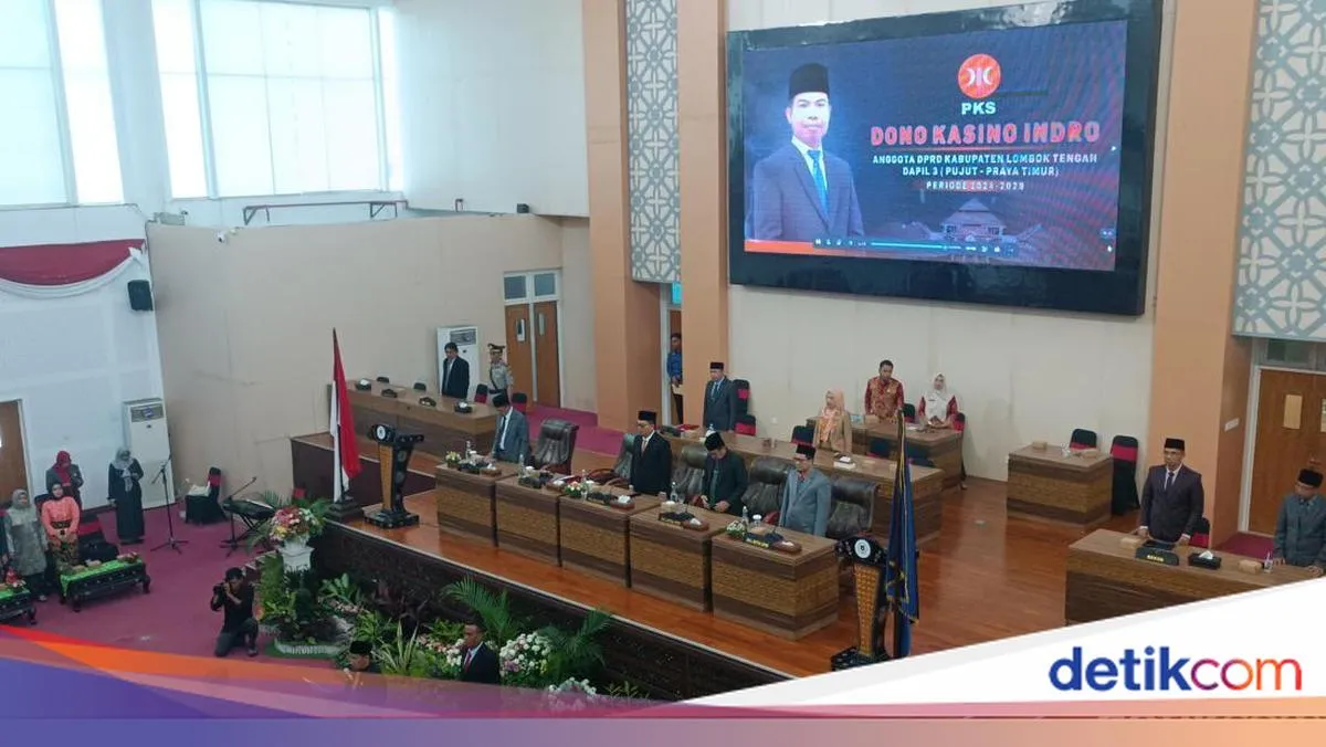 Dono Kasino Indro Resmi Menjadi Anggota DPRD Lombok Tengah