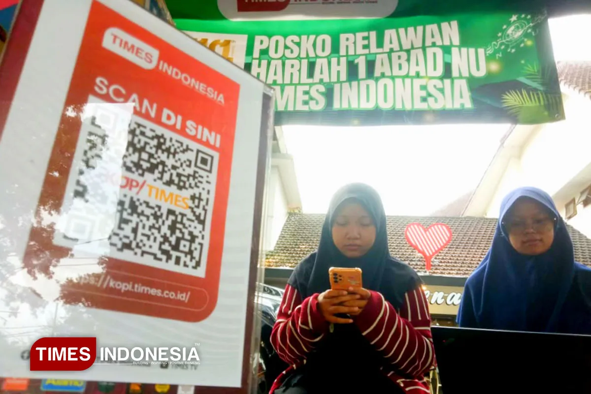 Posko Relawan TIMES Indonesia Sukses Hangatkan Jemaah di Mujahadah Kubro 1 Abad NU
