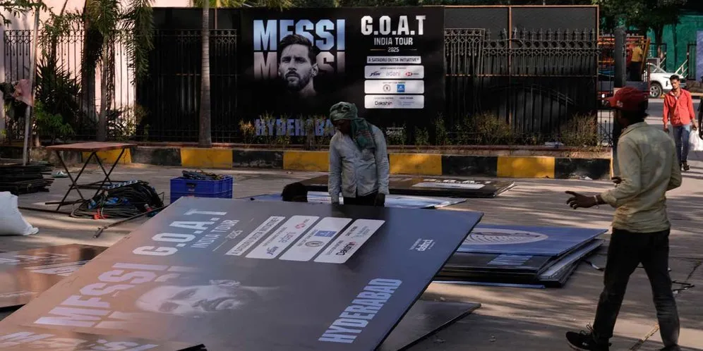 Kunjungan Lionel Messi ke India Berujung Kekacauan dan Kekecewaan Fans