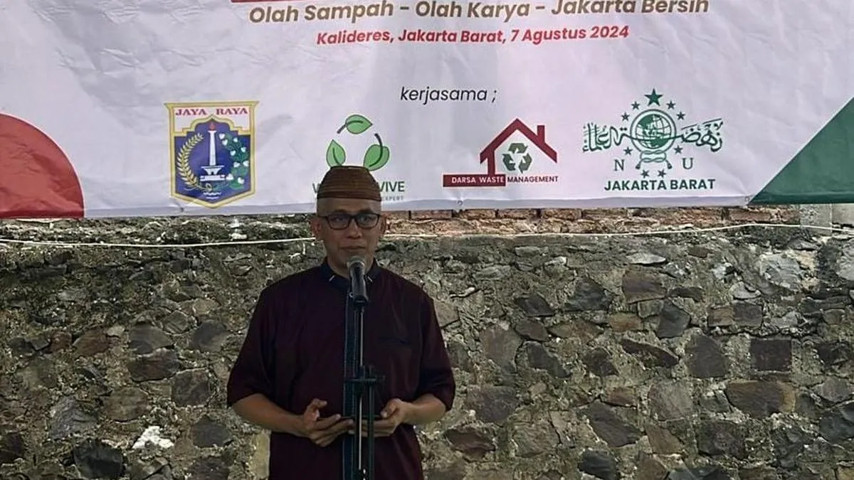 PCNU Jakarta Barat Resmikan Sentra Pengolahan Sampah Bersama Komunitas Lingkungan