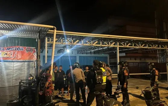 Patroli Subuh Polsek Nunukan Cegah Balap Liar Selama Ramadan