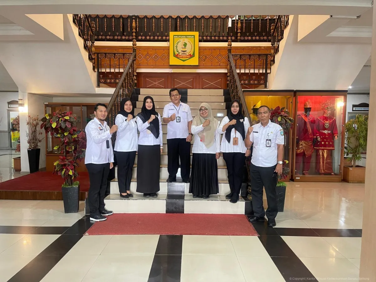 Kolaborasi Kemenkum Babel dan Pemkab Beltim Tingkatkan Akses Bantuan Hukum