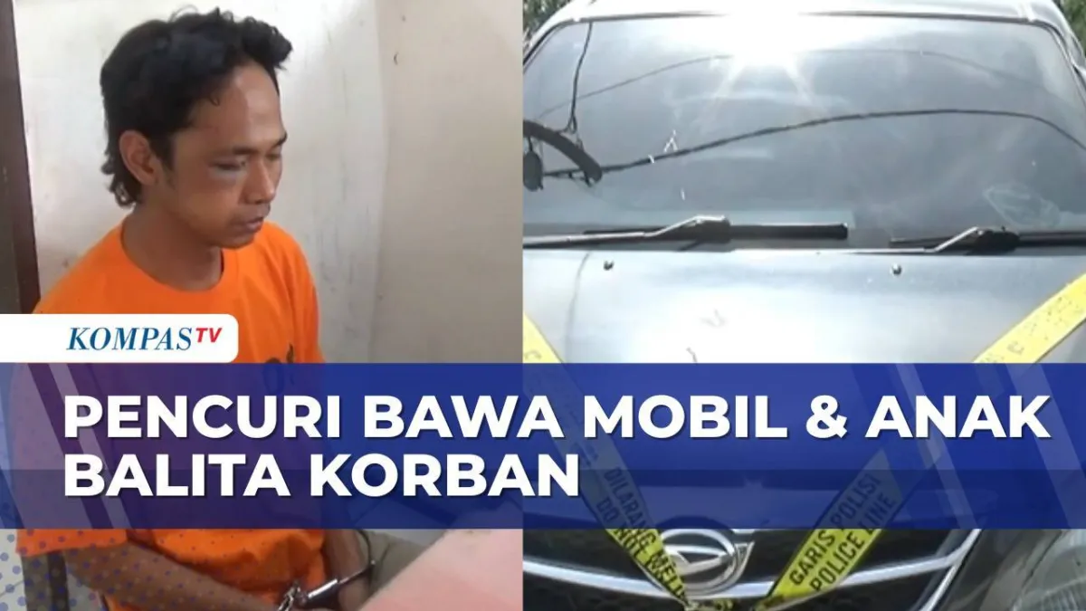 Pencuri Mobil di Sergai Bawa Anak Balita Korban Saat Melarikan Diri
