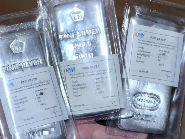 Harga Perak Antam Naik Menjadi Rp48.400 per Gram Hari Ini