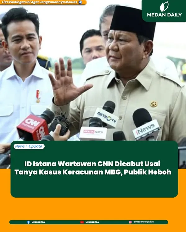 Pencabutan ID Card Jurnalis CNN Menuai Kontroversi