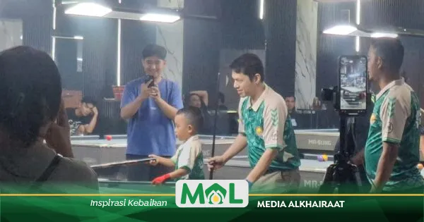 Atlet Cilik Tolitoli Kalahkan Ketua POBSI Sulteng dalam Pertandingan Ekshibisi