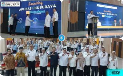 Peluncuran e-Book i-KubuRaya Tingkatkan Layanan Digital Kubu Raya
