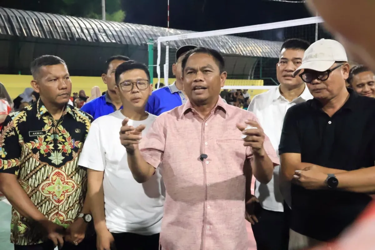 Bupati Sergai Tutup Turnamen Voli, Olahraga Jadi Penggerak Ekonomi dan Persatuan