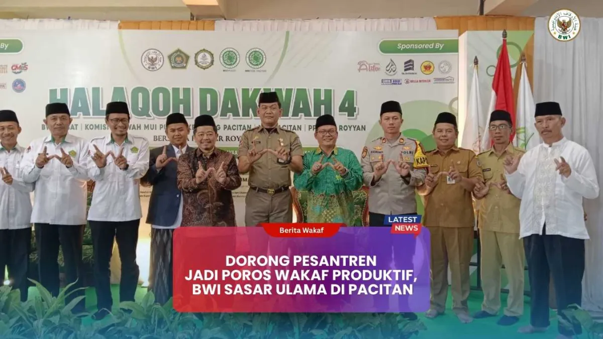 Mendorong Pesantren Sebagai Pusat Wakaf Produktif di Pacitan