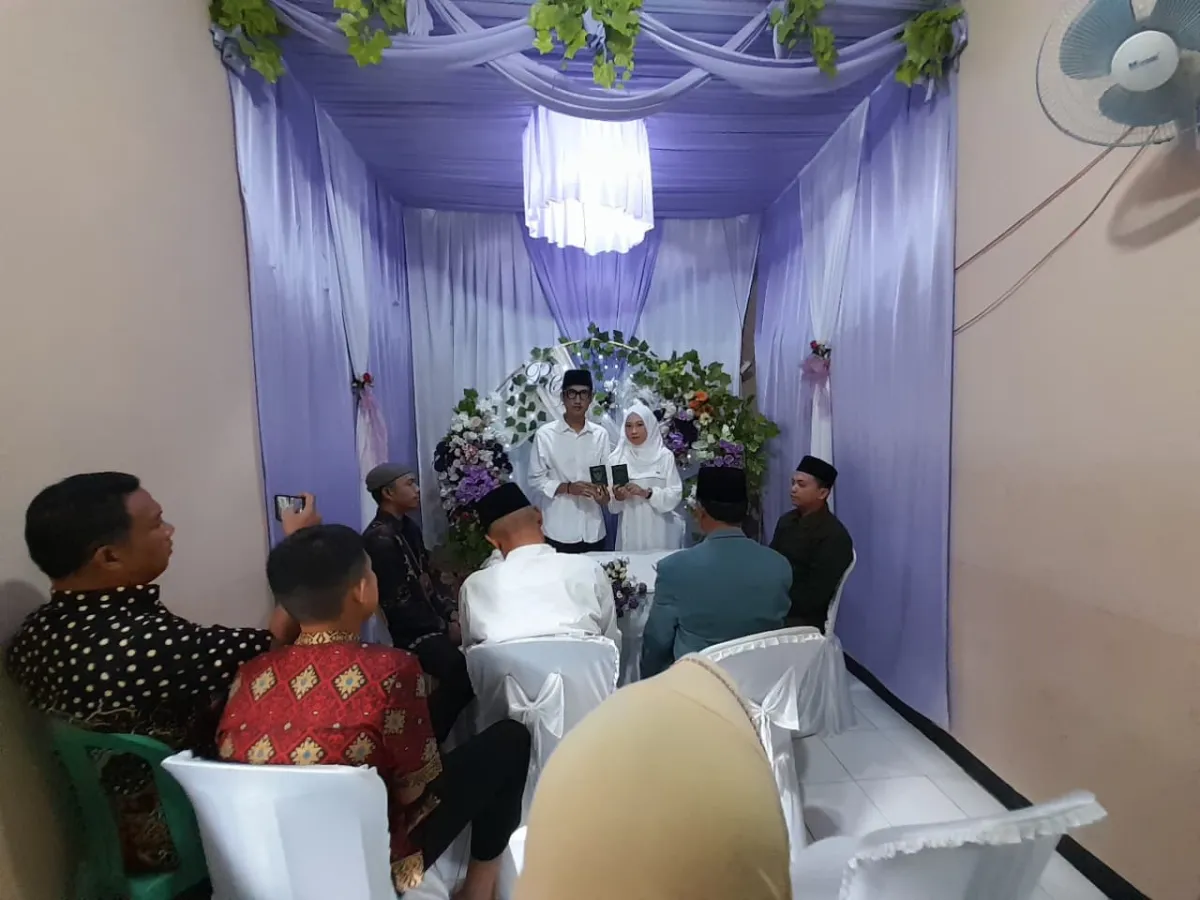 KUA Curup Tengah Hadirkan Suasana Akad Nikah Hangat dan Estetik