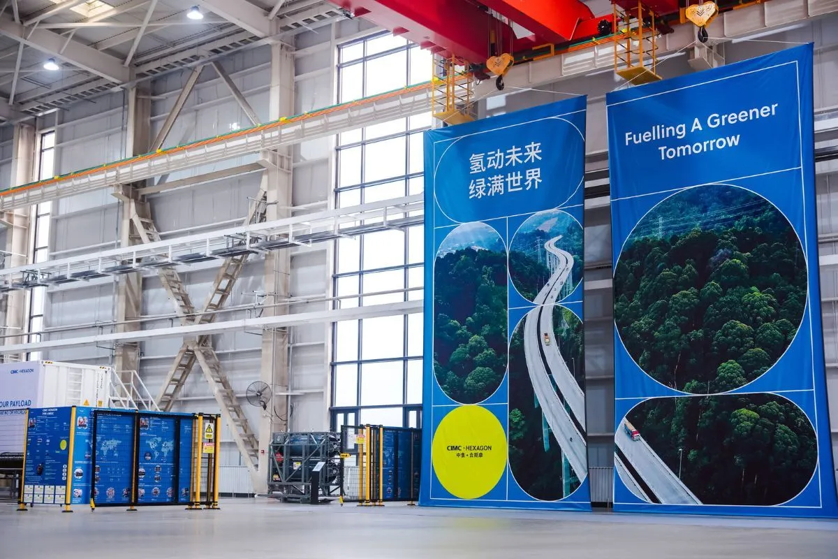 CIMC-Hexagon Luncurkan MEGC Hidrogen Tipe 4 Pertama di Tiongkok