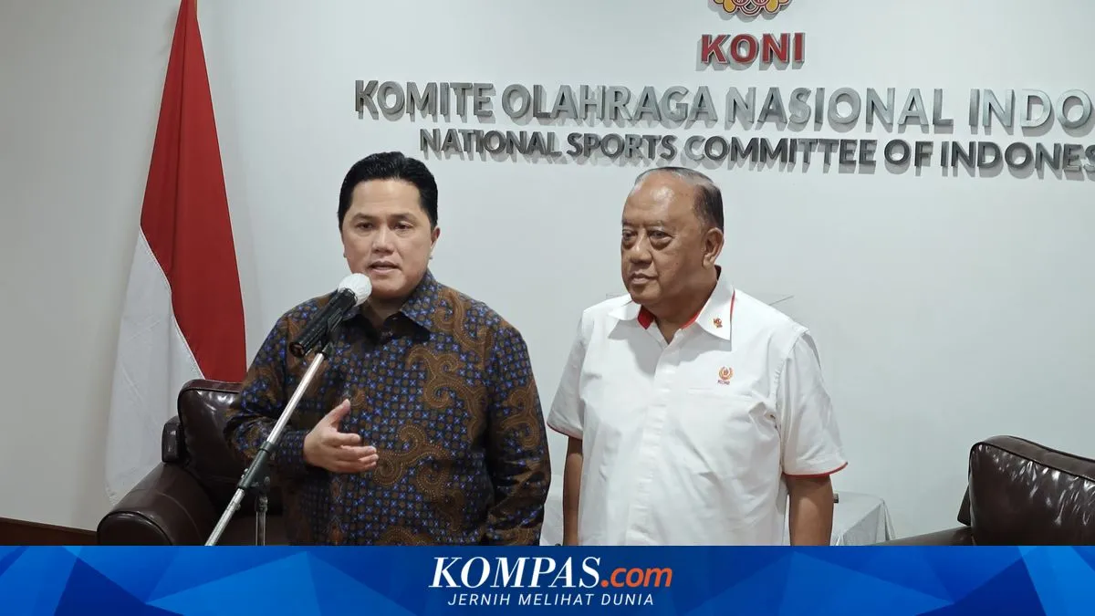 Menpora Erick Thohir Bahas Agenda Strategis Peningkatan Olahraga Nasional dengan KONI