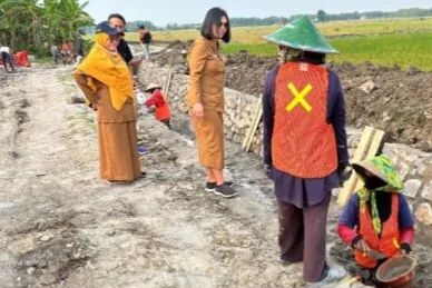 Bojonegoro Tingkatkan Ketahanan Pangan Melalui Pembangunan Irigasi