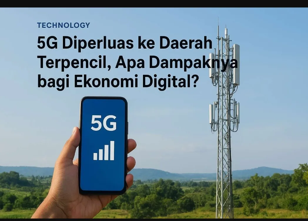 Perluasan Jaringan 5G Dukung Transformasi Ekonomi Digital di Indonesia