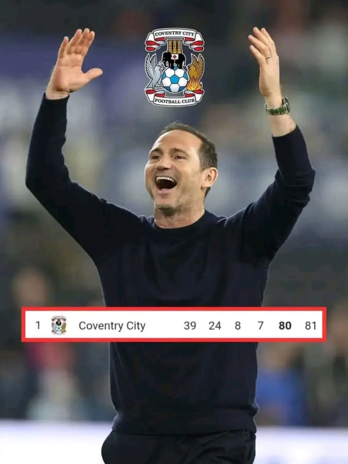 Frank Lampard dan Coventry City: Peluang Emas Menuju Premier League Setelah 25 Tahun