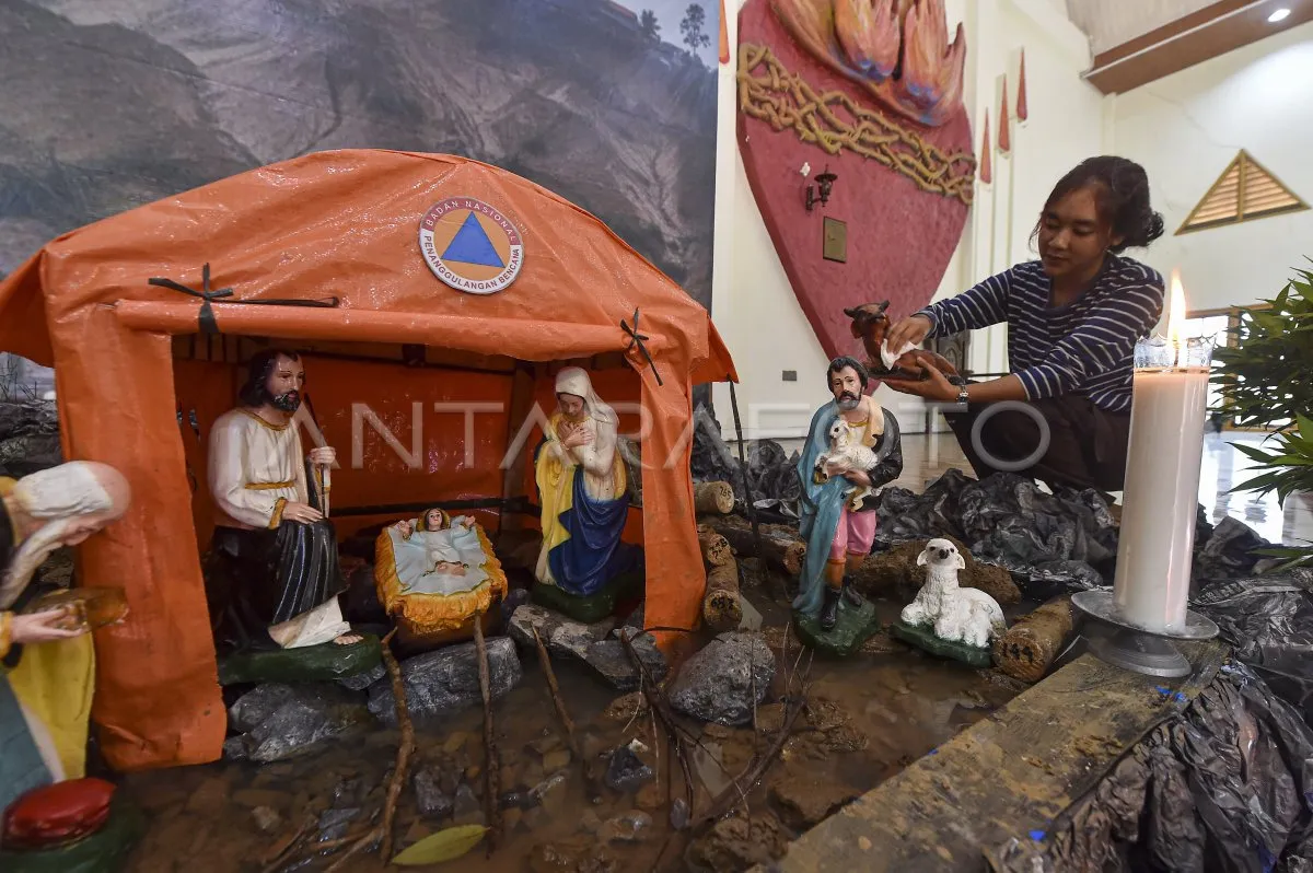 Natal di Jambi: Dekorasi Bertema Bencana Sebagai Solidaritas