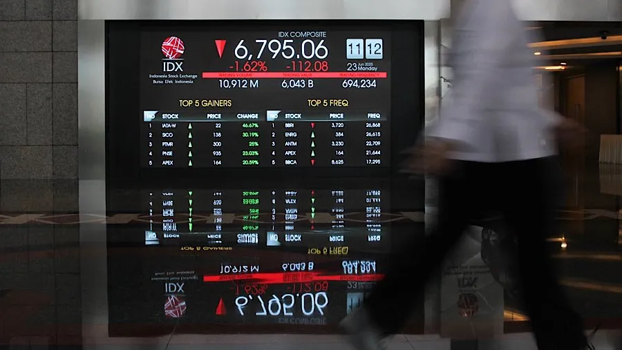 IHSG Terpuruk Sendirian di Asia Usai BI Pertahankan Suku Bunga