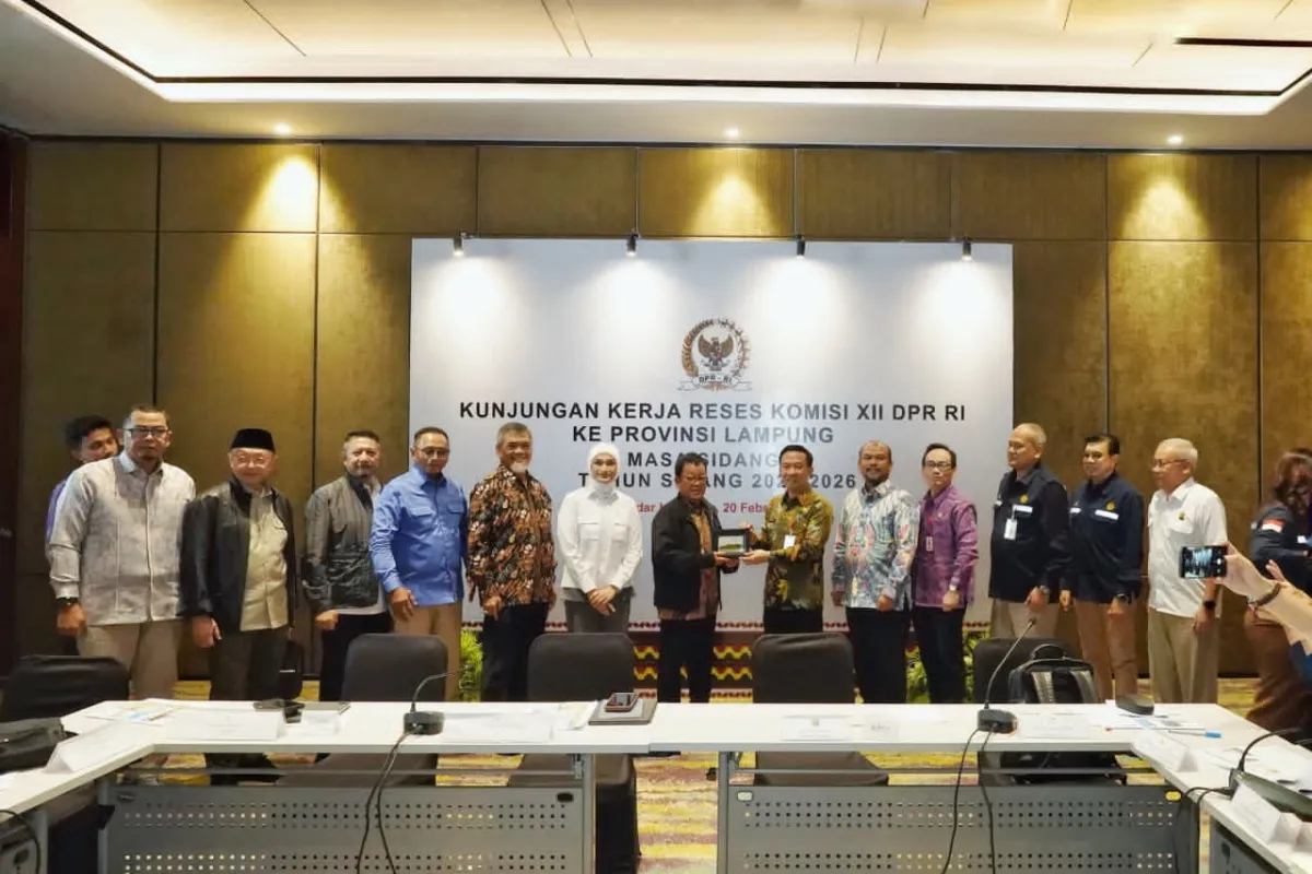 Pemprov Lampung Jalin Kerja Sama dengan Komisi XII DPR RI untuk Pengembangan Energi Terbarukan