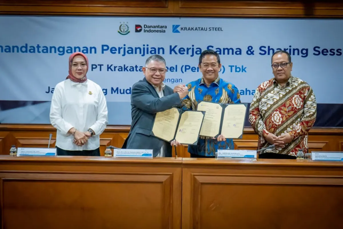 Krakatau Steel Tandatangani Kerja Sama dengan Jamdatun untuk Mitigasi Risiko Hukum