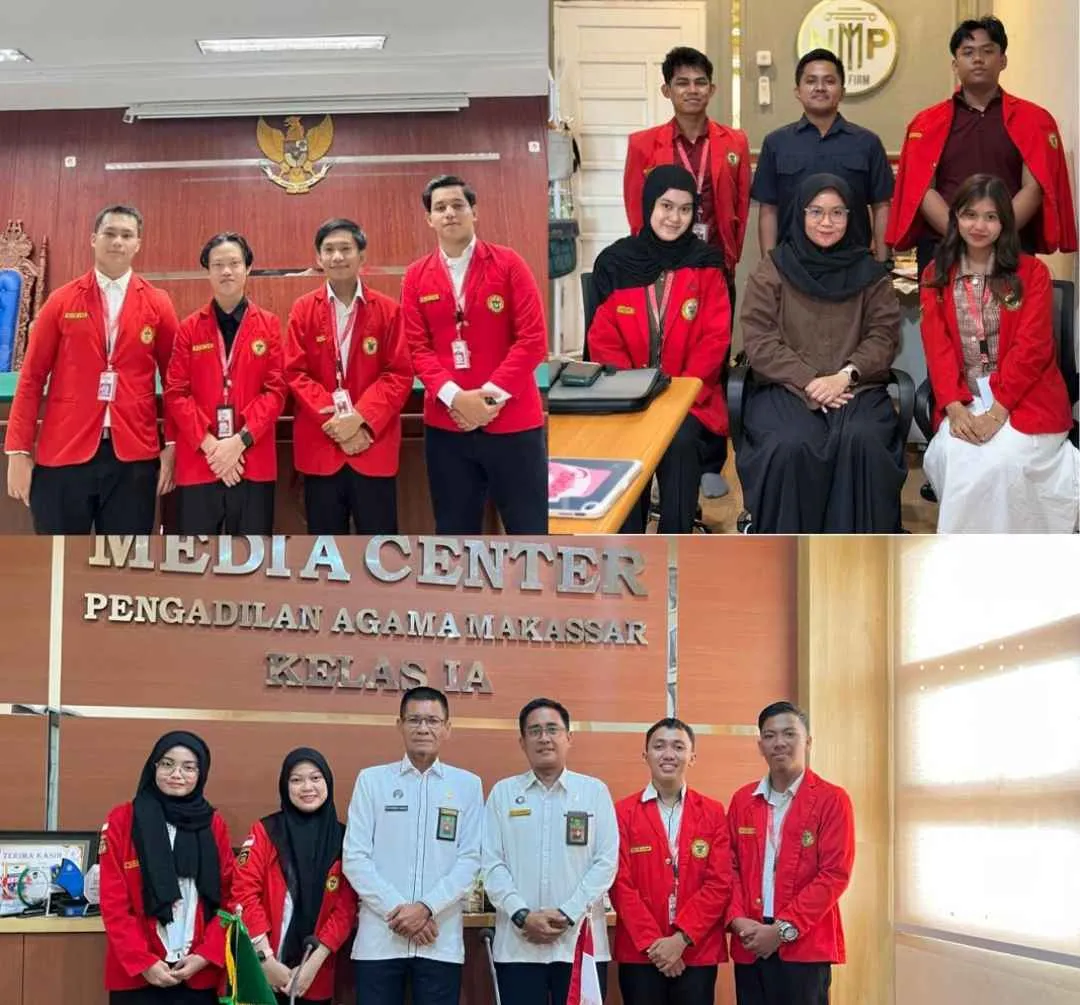 Mahasiswa Hukum Unhas Ikuti Program Magang untuk Penguatan Praktik Hukum
