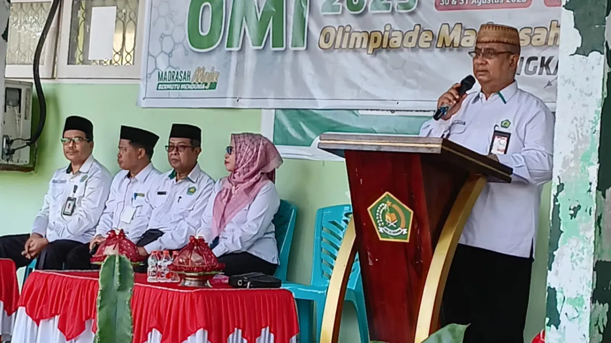 Pembukaan Olimpiade Madrasah Indonesia 2025 di Palu Dukung Pendidikan Berkualitas