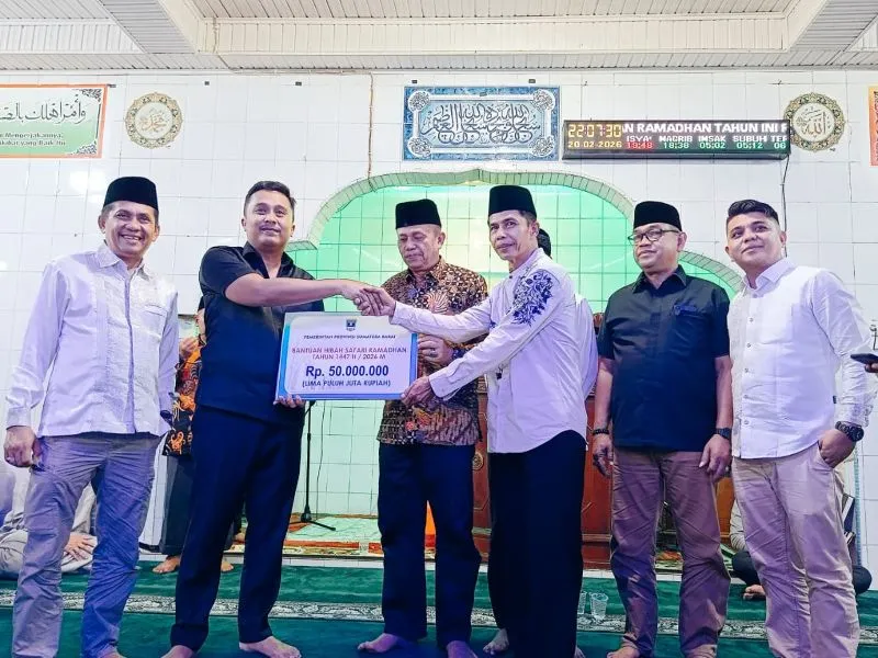 Sumbar Dapat Rp18,9 Triliun untuk Pemulihan Infrastruktur Pascabencana