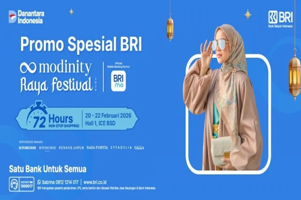 Festival Belanja Modinity Raya 2026: Hemat dan Praktis dengan Promo BRI