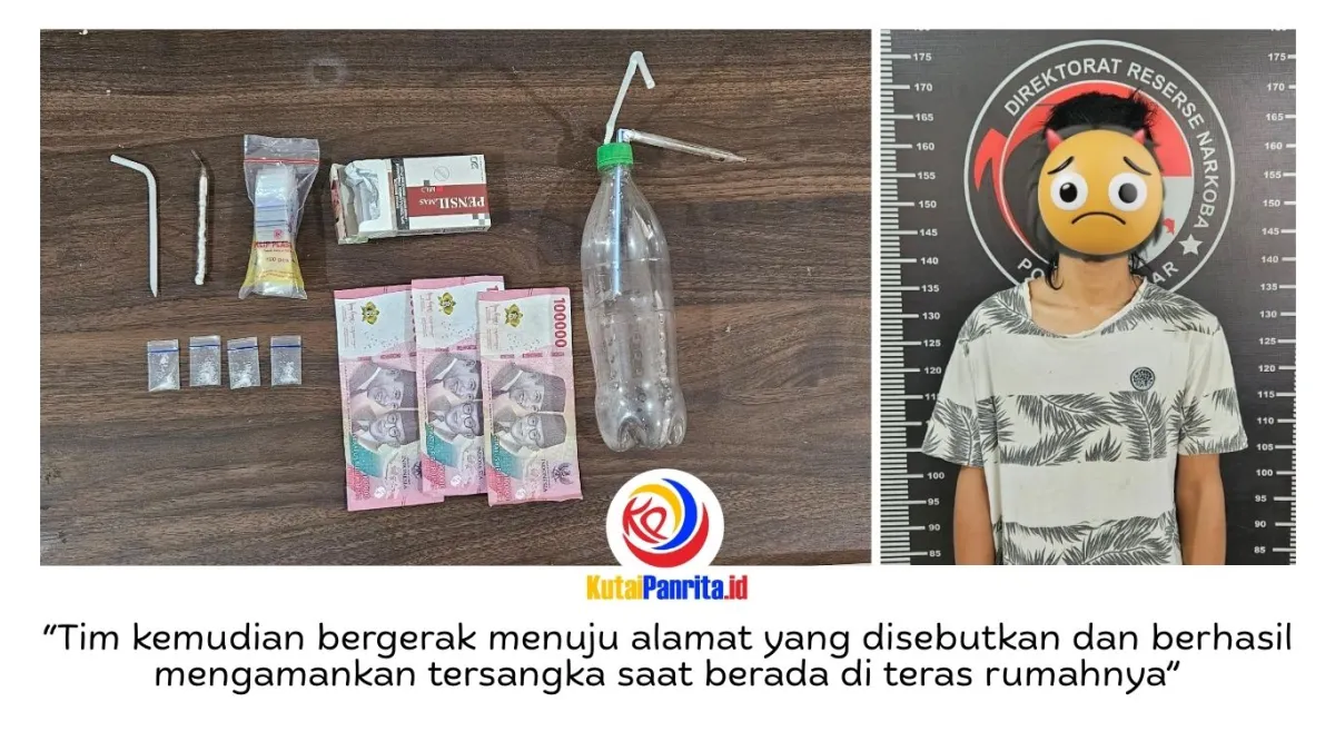 Polisi Amankan 28 Paket Sabu, Tersangka Z Ditangkap di Palaran