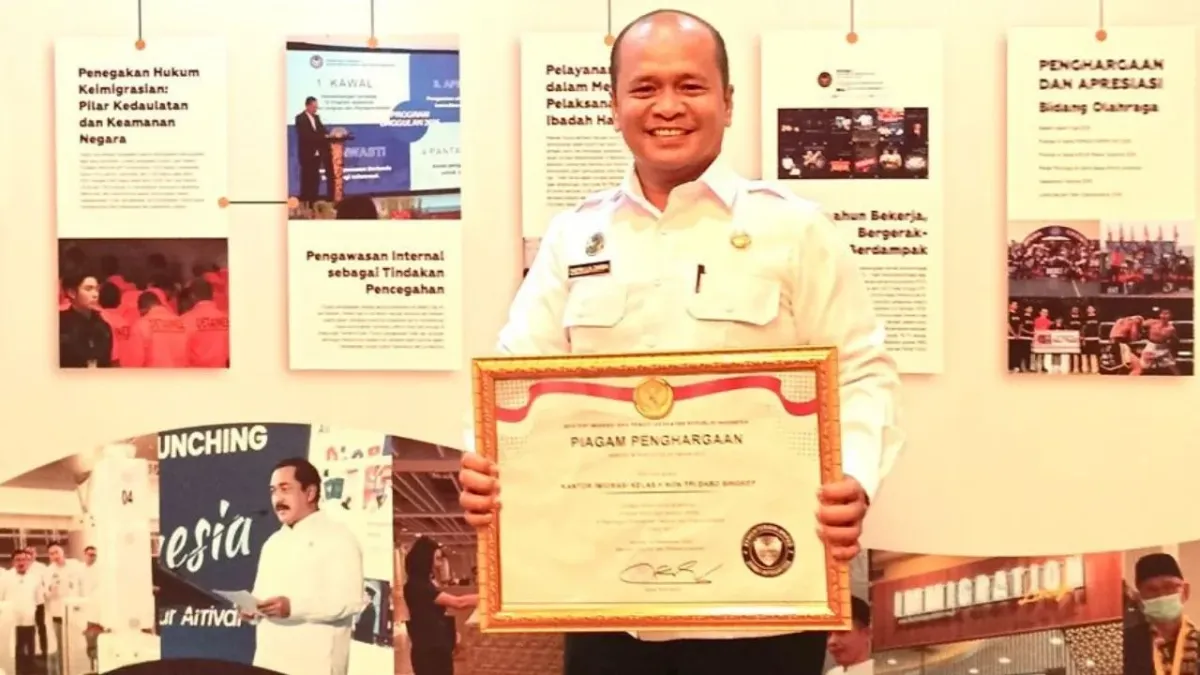 Kantor Imigrasi Dabo Singkep Raih Predikat WBK sebagai Komitmen Terhadap Layanan Bebas Korupsi