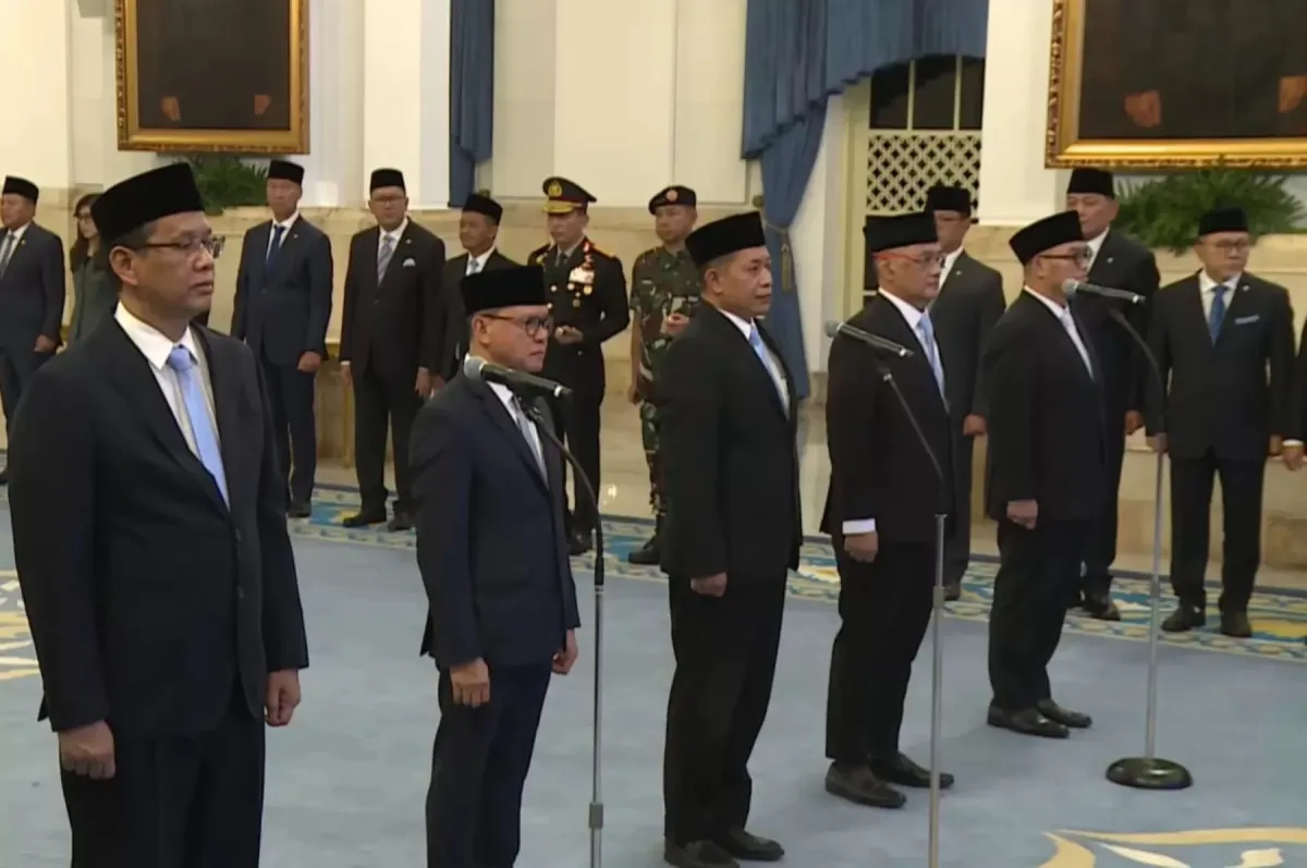 Pelantikan Menteri Baru dalam Reshuffle Kabinet Merah Putih Jilid II