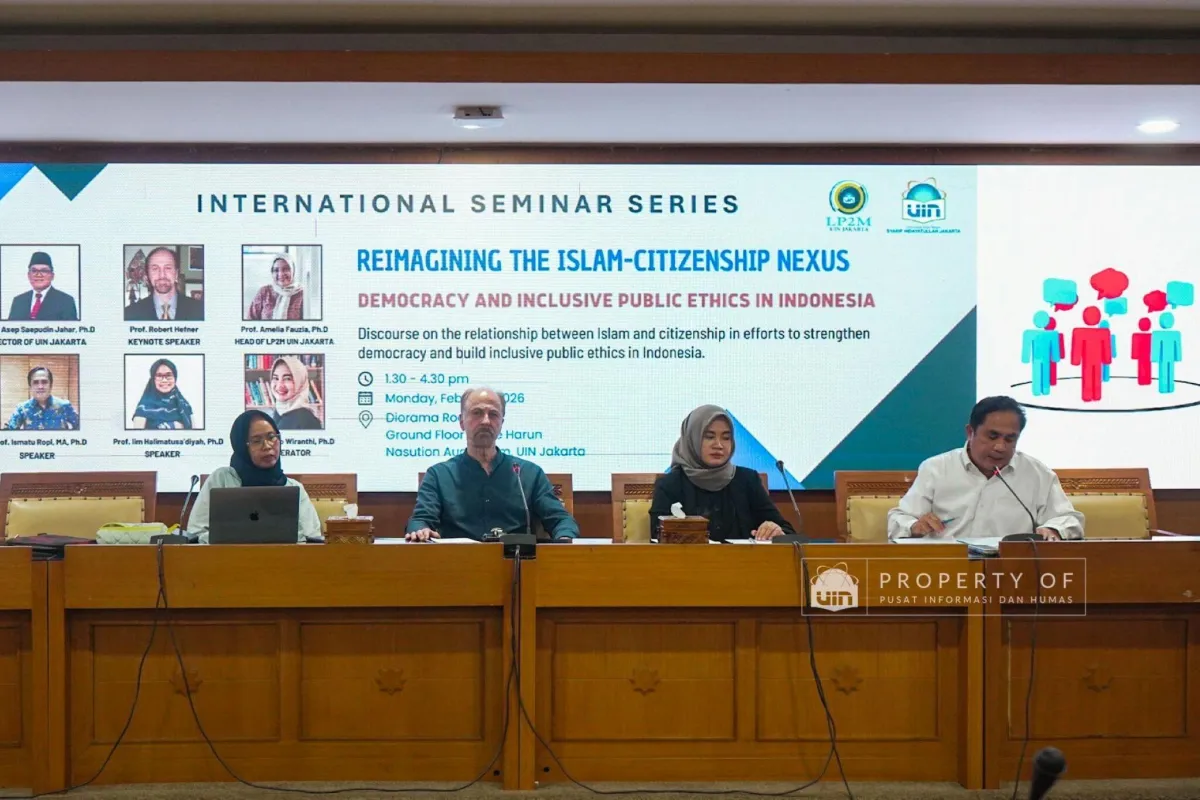 UIN Jakarta Selenggarakan Seminar Tentang Islam dan Kewarganegaraan untuk Memperkuat Demokrasi