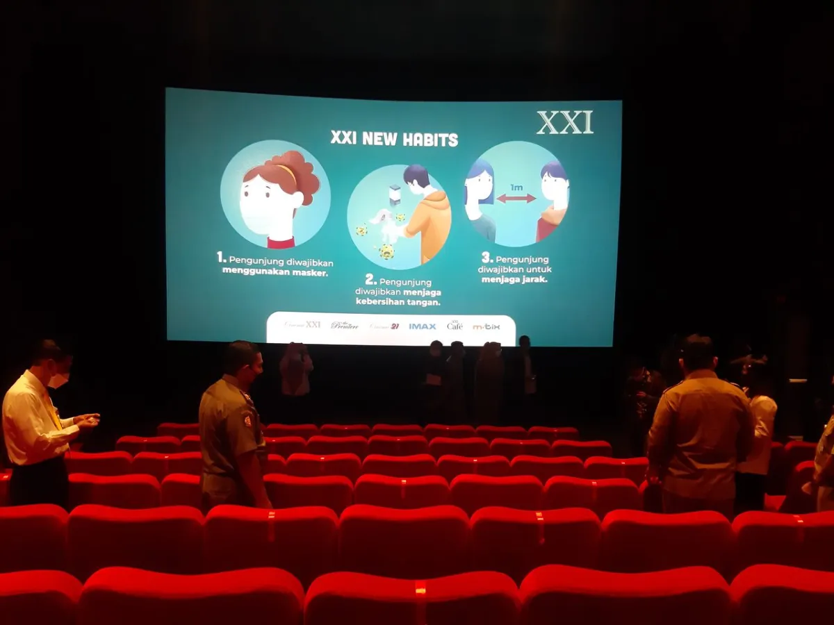 Persiapan Pembukaan Bioskop di Gresik Dapat Lampu Hijau dari Satgas Covid-19