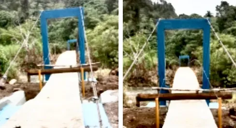 Warga Desa Lubuk Birah Ungkap Dugaan Penyelewengan Dana Jembatan Gantung