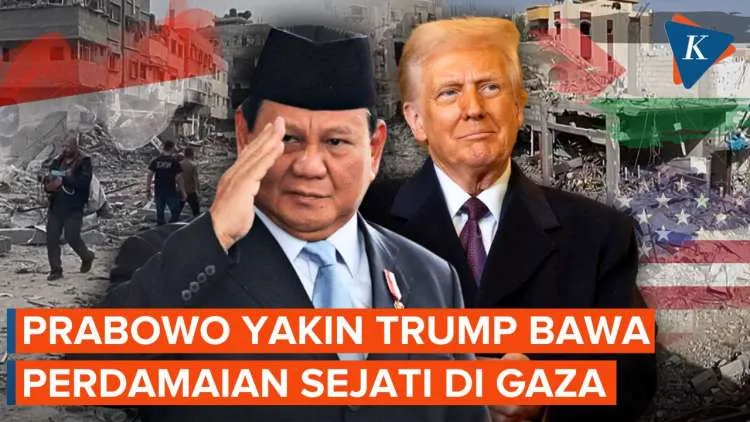 Prabowo Yakin Trump Dapat Ciptakan Perdamaian di Gaza