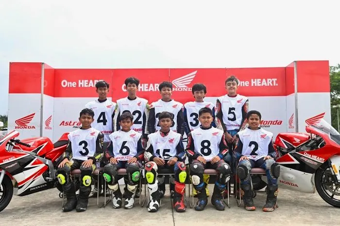 AHM Umumkan 10 Pebalap Muda Terpilih untuk Astra Honda Racing School 2026