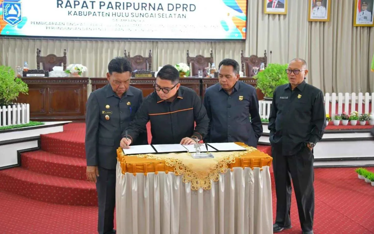 DPRD HSS Resmi Setujui RPPLH untuk Perlindungan Lingkungan