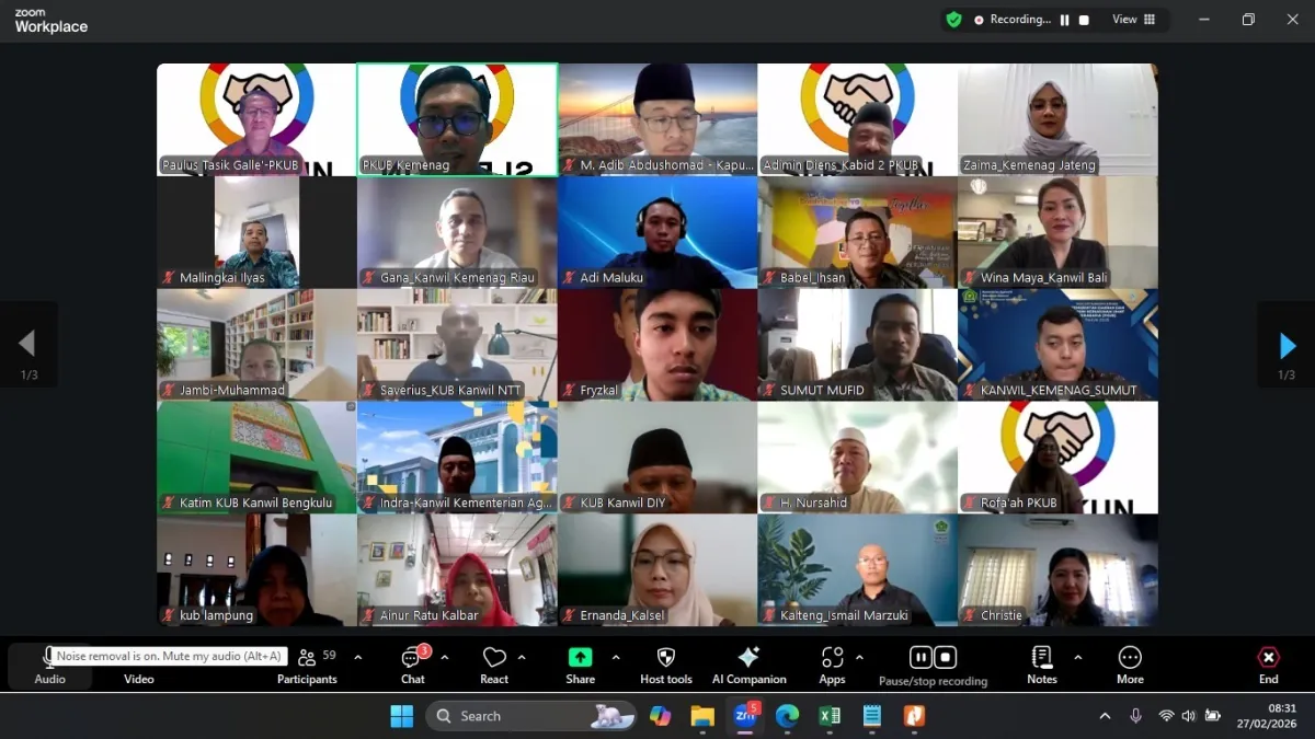 Kemenag Percepat Implementasi EWS SI-Rukun untuk Deteksi Dini Konflik Keagamaan